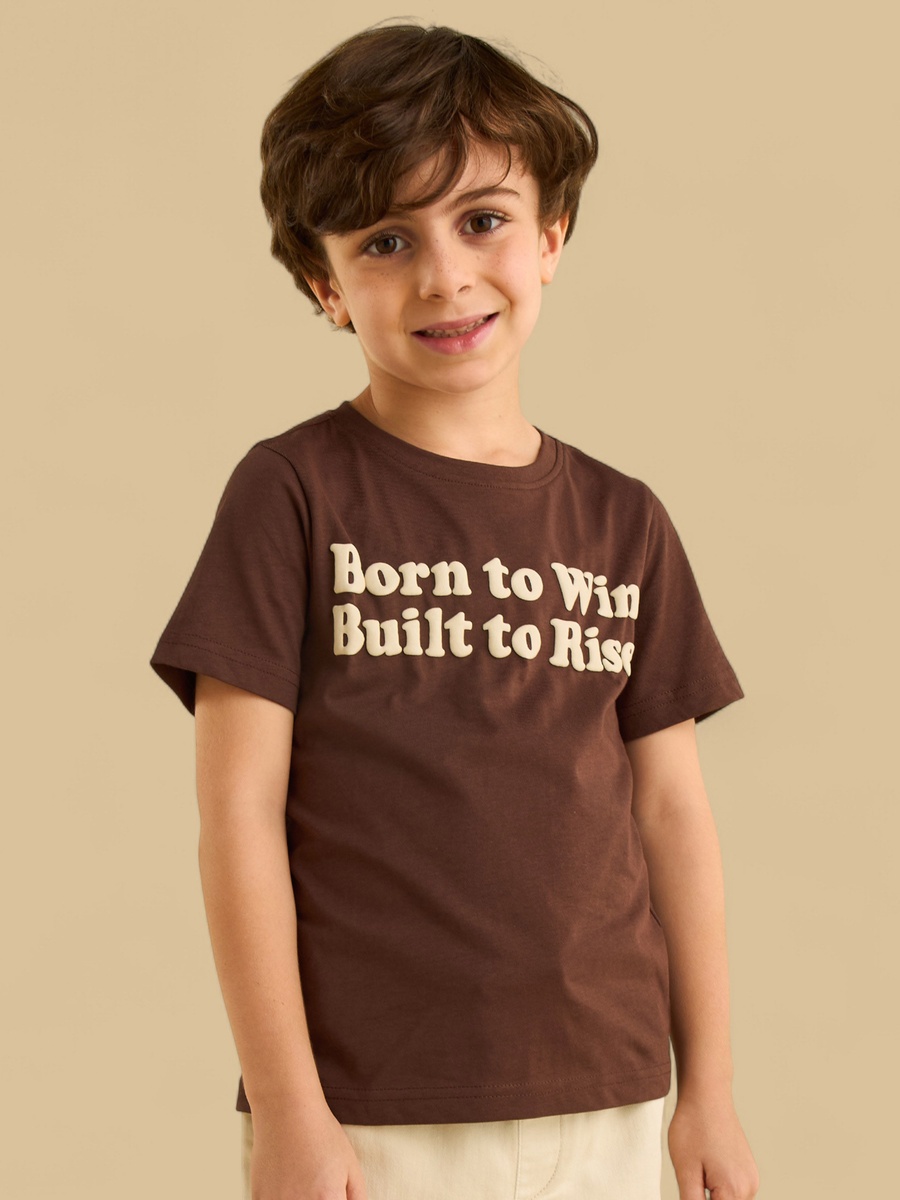 Slogan Print T-Shirt