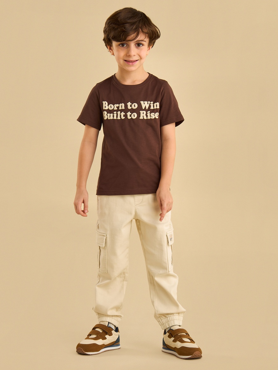 Slogan Print T-Shirt