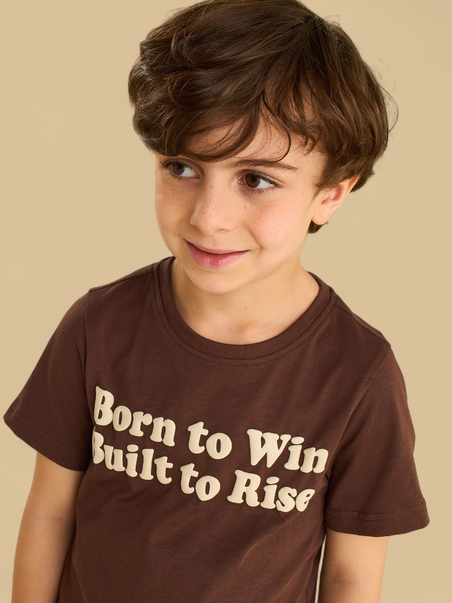 Slogan Print T-Shirt