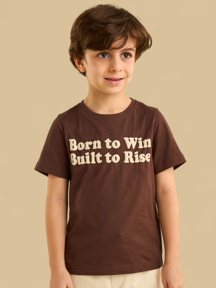 Slogan Print T-Shirt