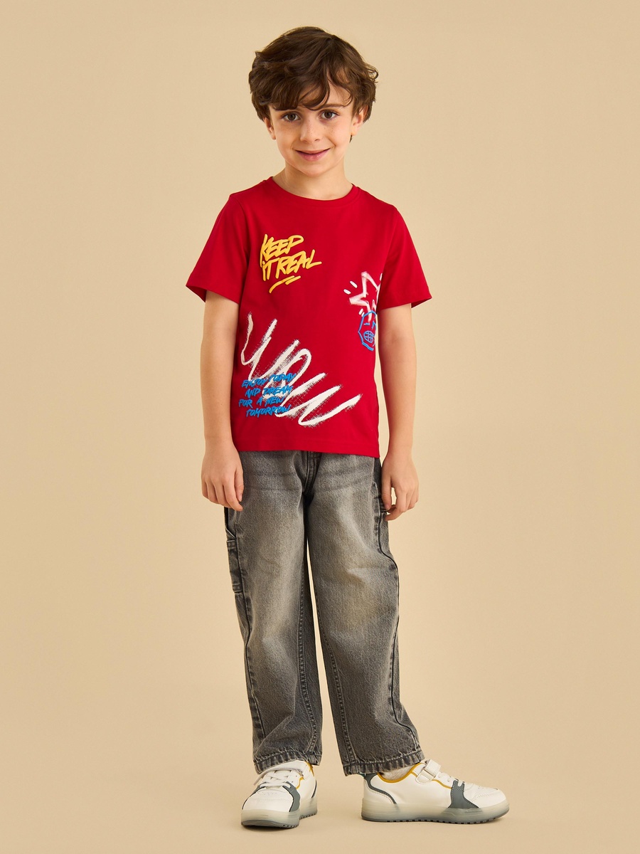 Printed Cotton T-Shirt