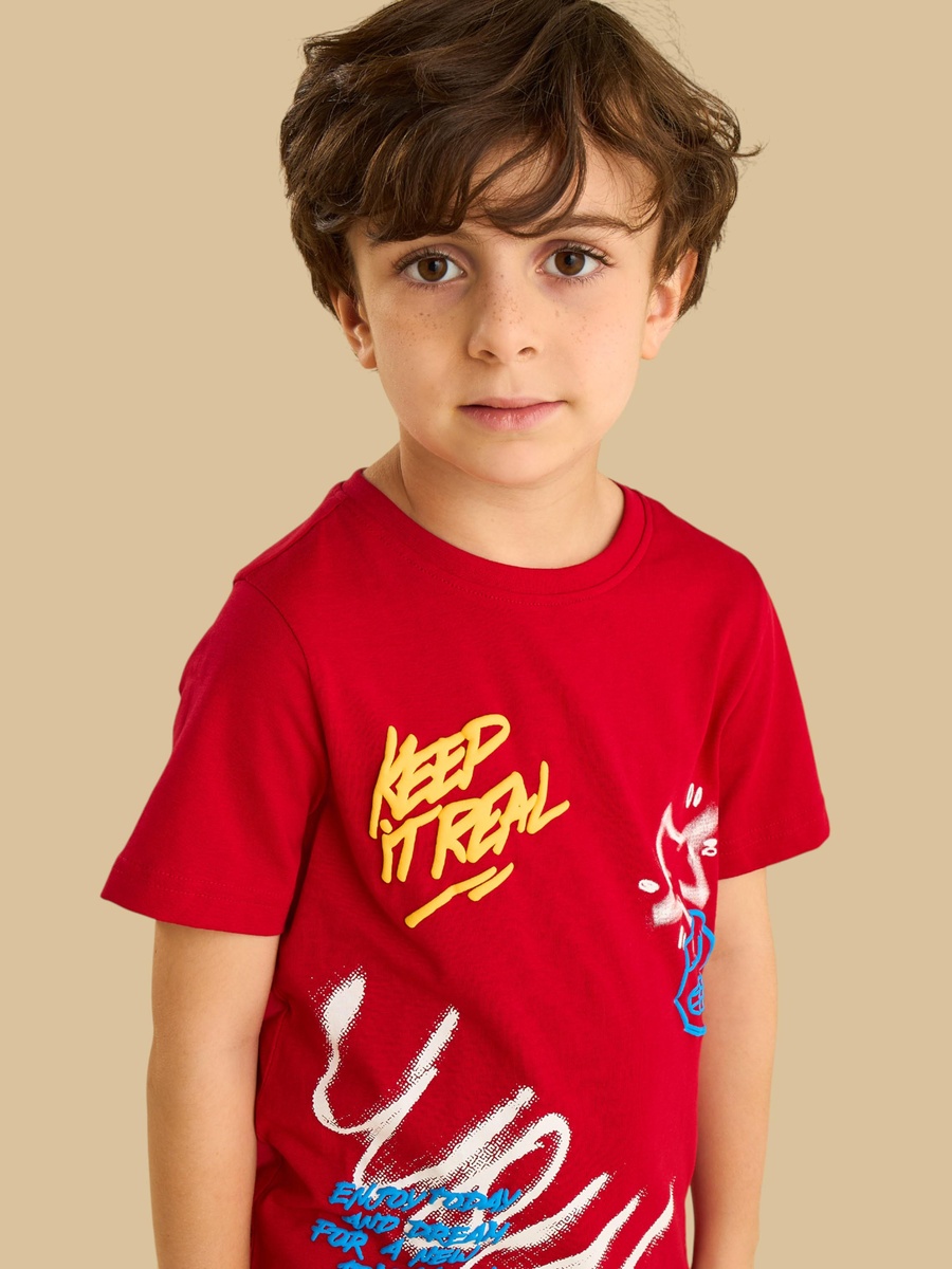 Printed Cotton T-Shirt