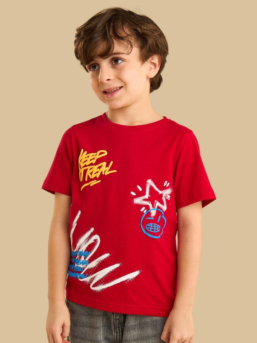 Printed Cotton T-Shirt