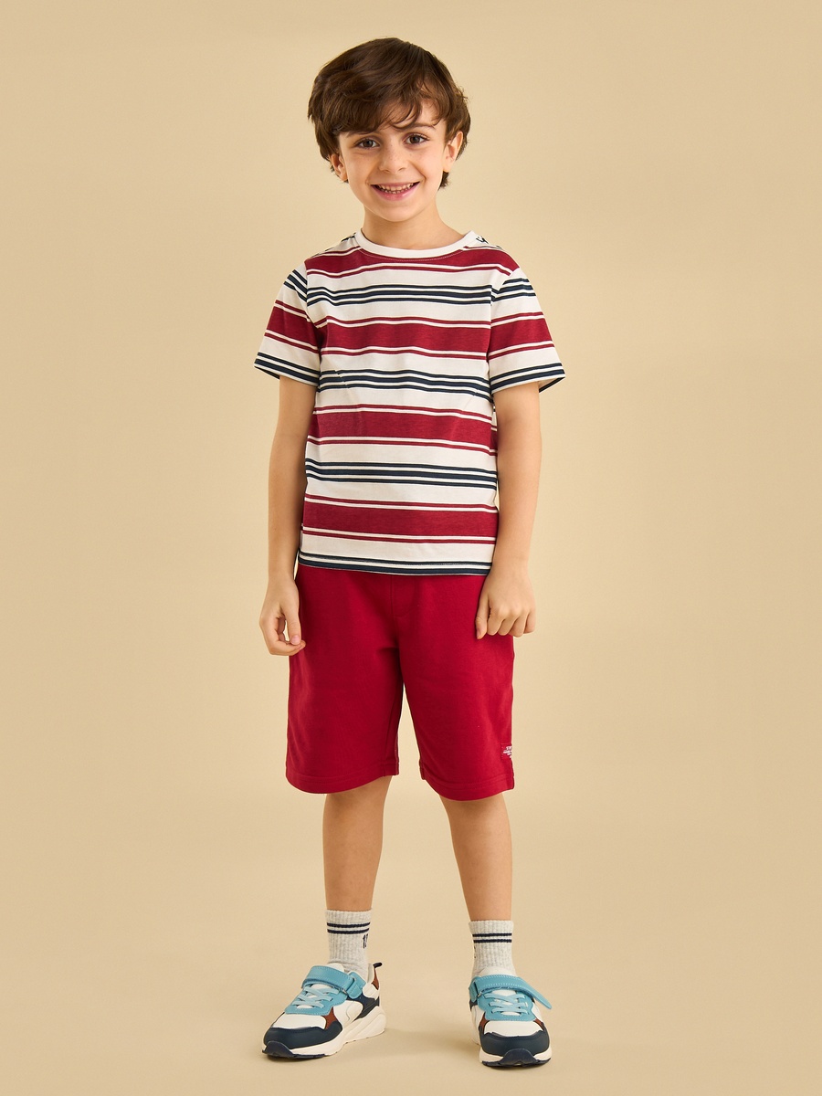Striped Cotton T-Shirt