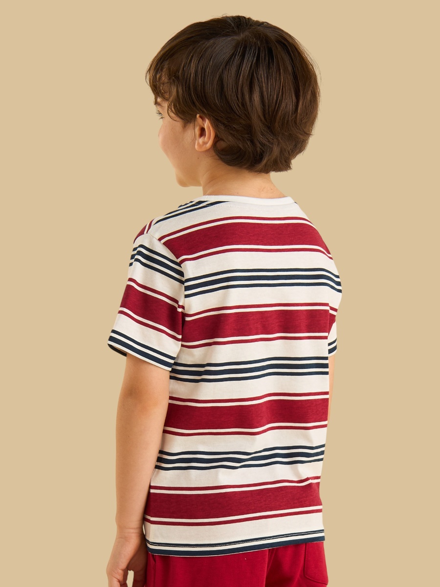 Striped Cotton T-Shirt