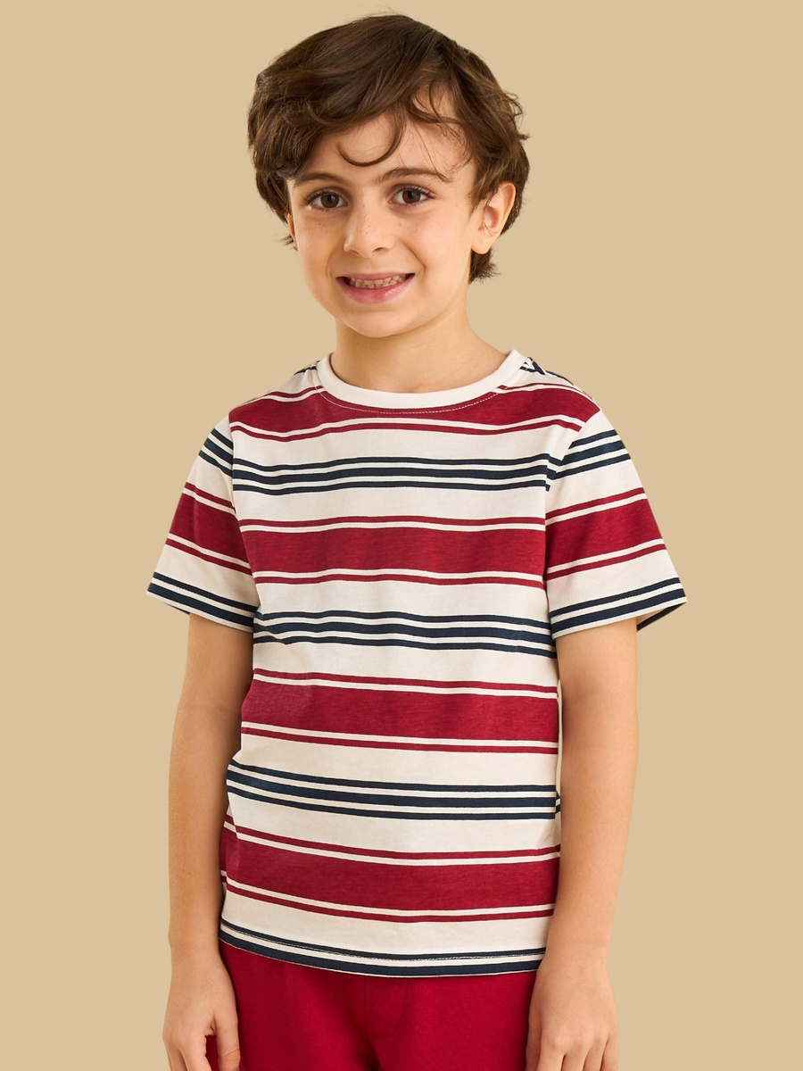 Striped Cotton T-Shirt