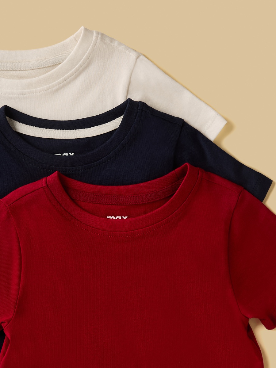 Pack of 3 - Plain T-Shirt