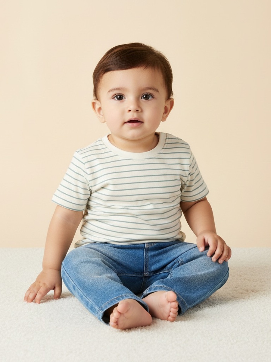 Pack of 3 - Printed Cotton T-Shirt