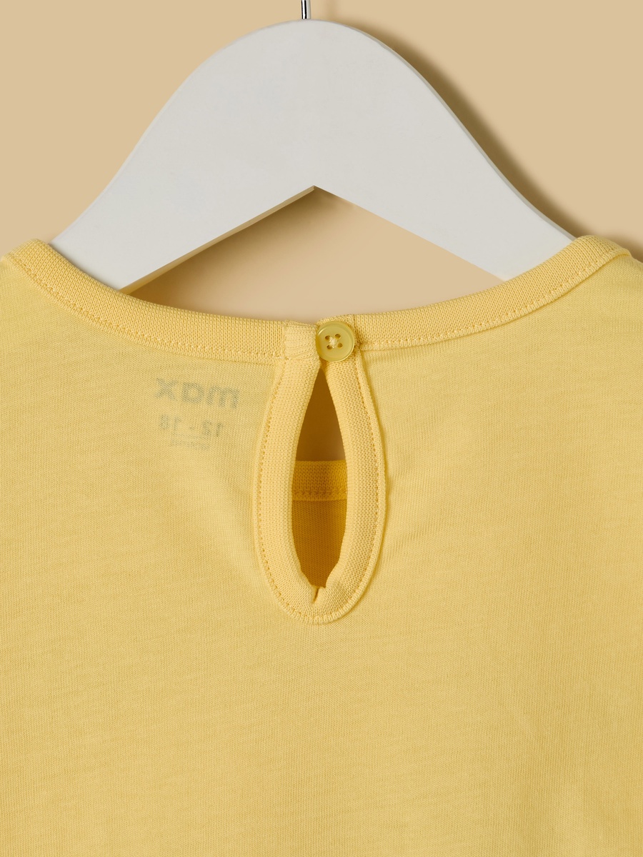 Graphic Print Cotton Top