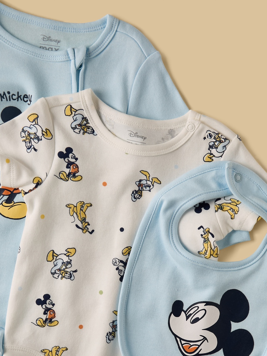 Mickey Mouse Print 5-Piece Clothing Set