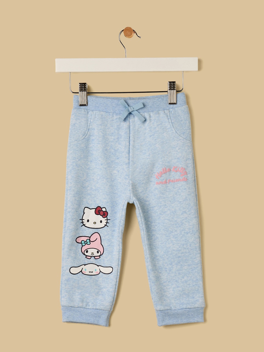 Hello Kitty and Friends Print Zip Through Hoodie and Joggers Set