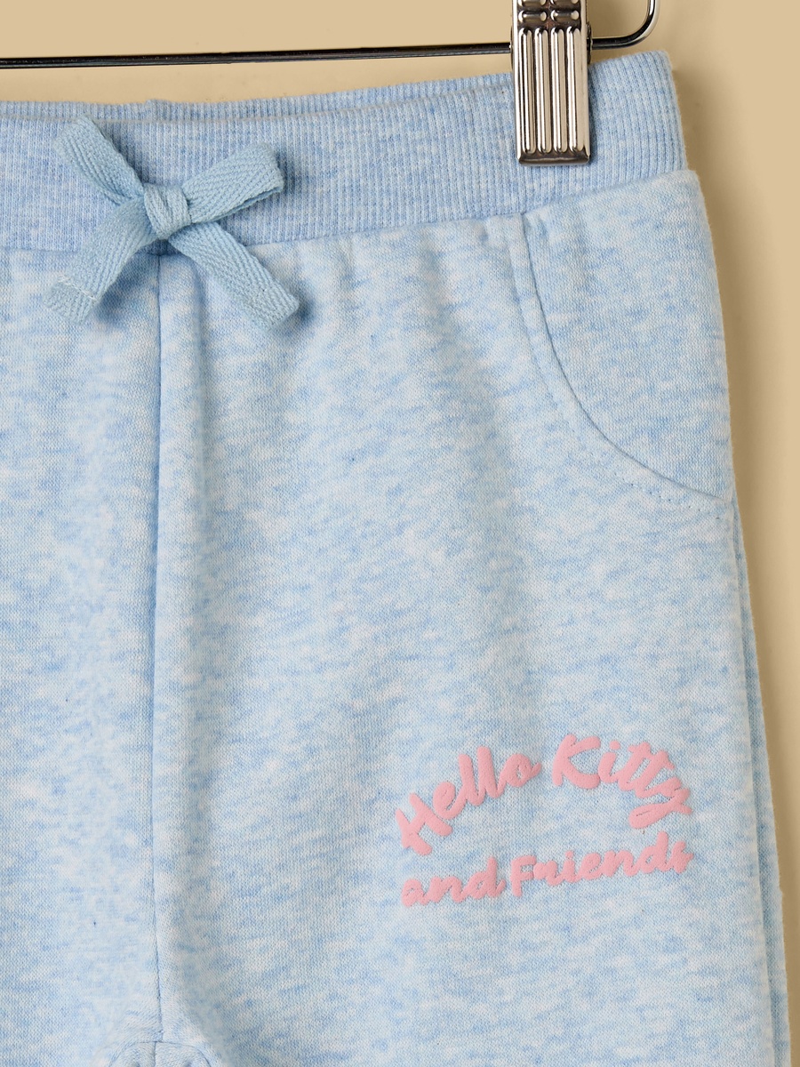 Hello Kitty and Friends Print Zip Through Hoodie and Joggers Set