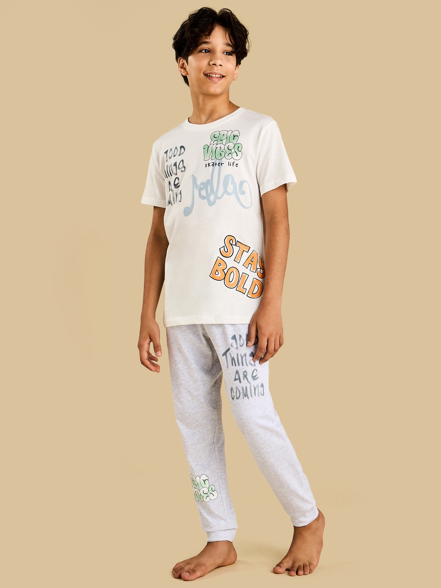 Printed Cotton Pyjama Set