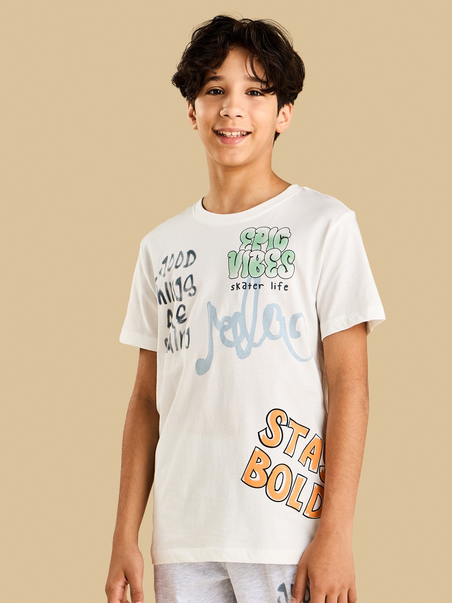 Printed Cotton Pyjama Set