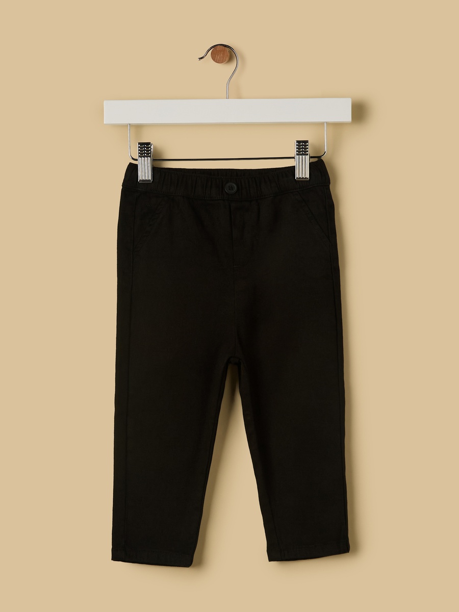 Stretchable Twill Pull-On Pants