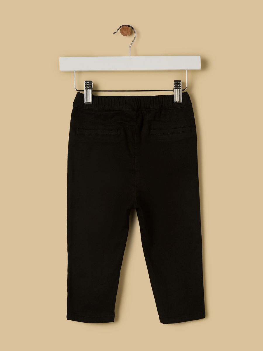 Stretchable Twill Pull-On Pants