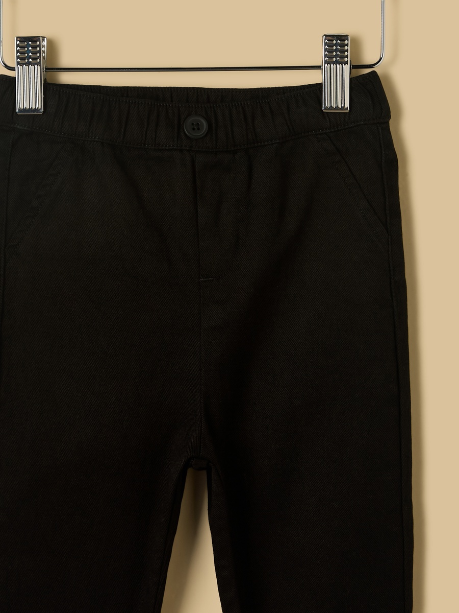 Stretchable Twill Pull-On Pants