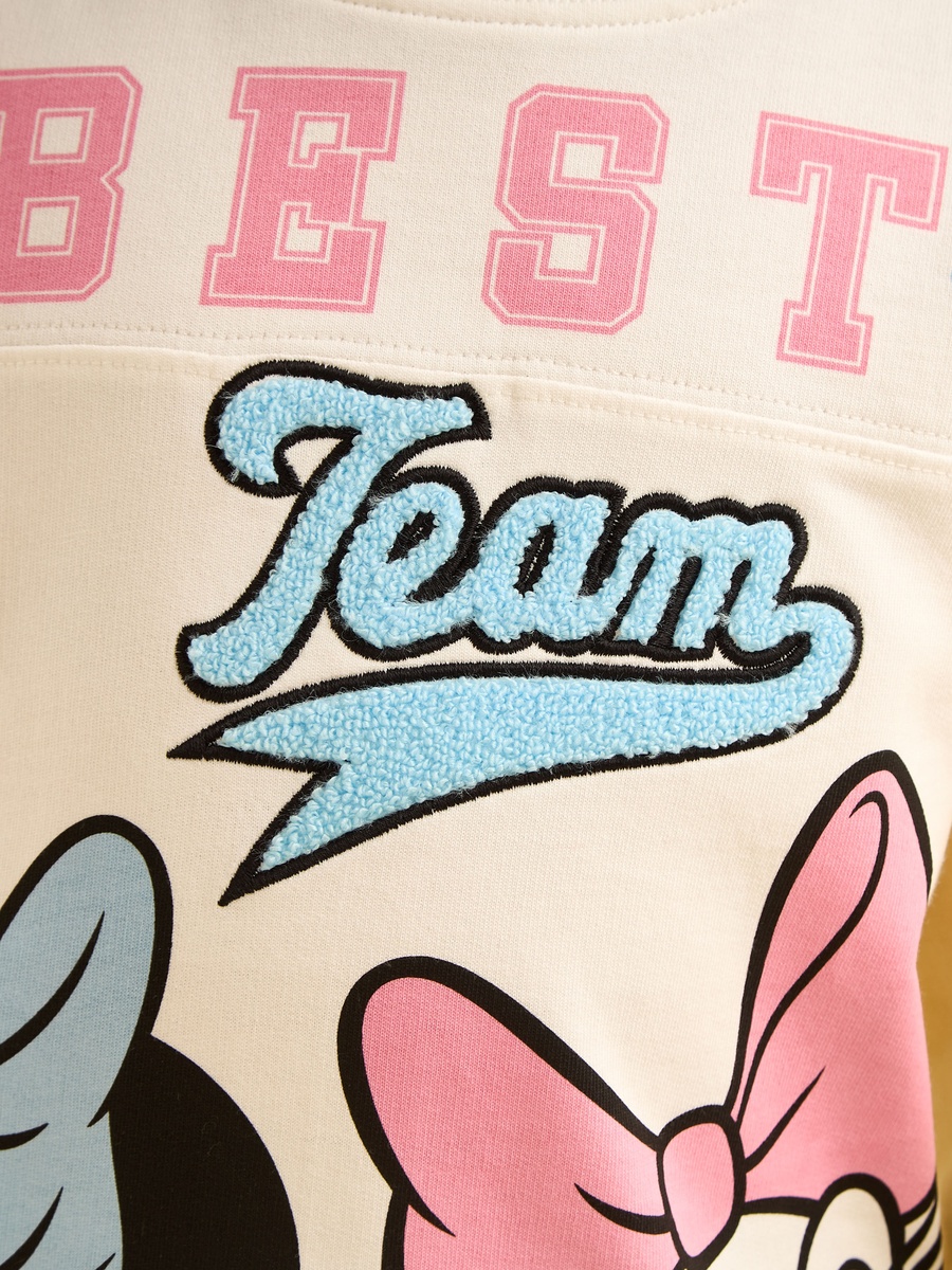 Minnie Mouse and Daisy Duck Print Sweatshirt