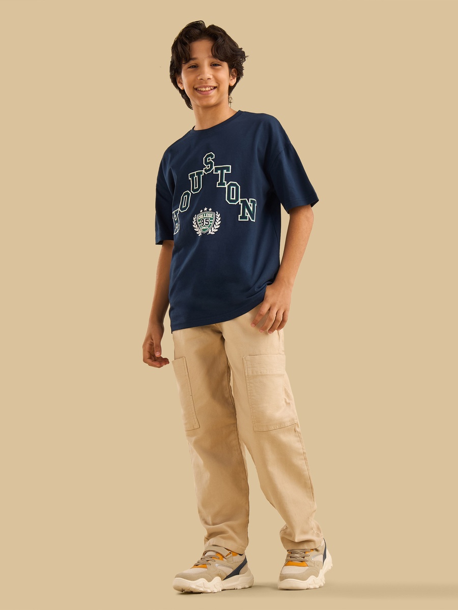 Houston Print Cotton T-Shirt