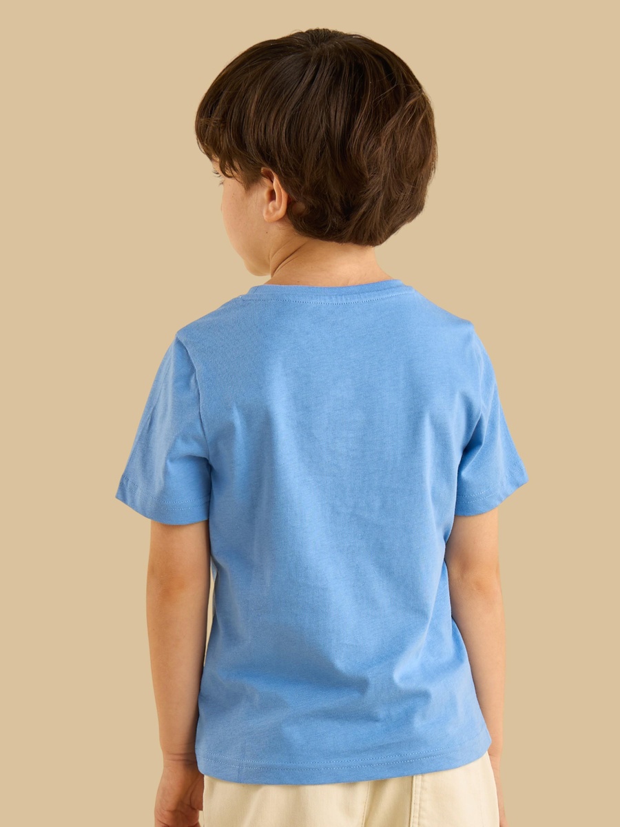 Dinosaur Print Cotton T-Shirt