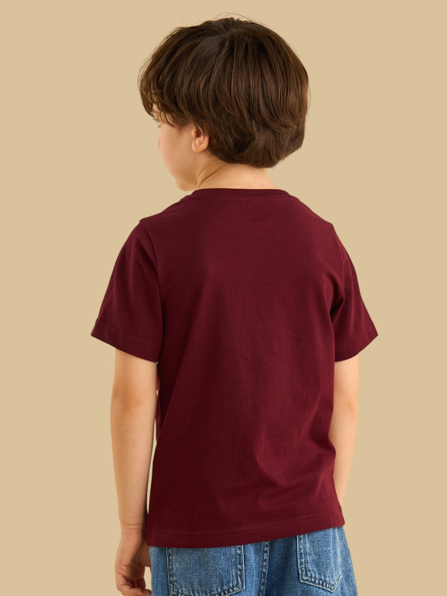 Basketball Print Cotton T-Shirt