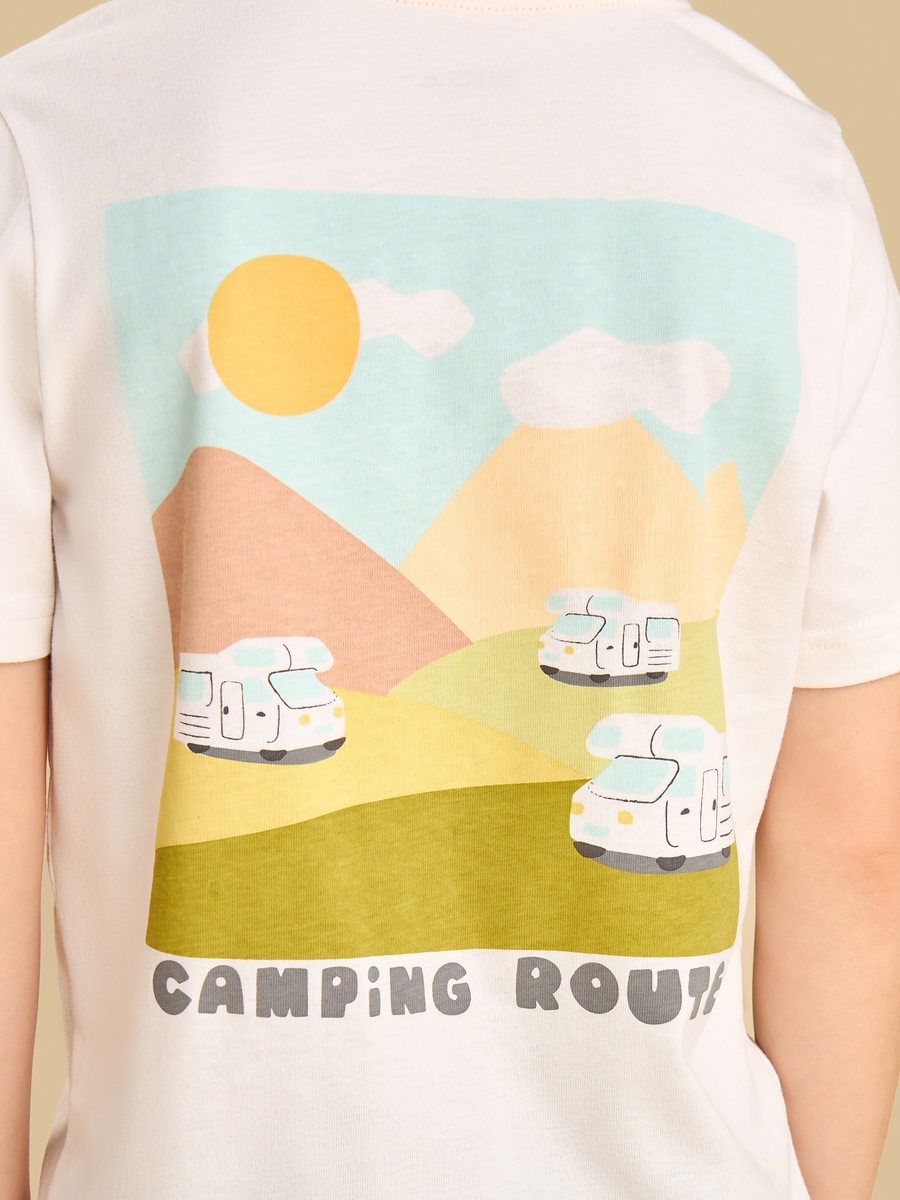Graphic Print Cotton T-Shirt