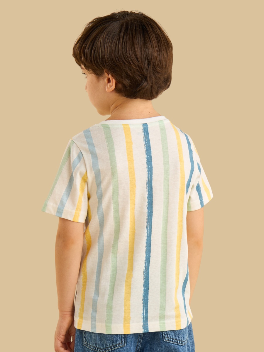Striped Cotton T-Shirt