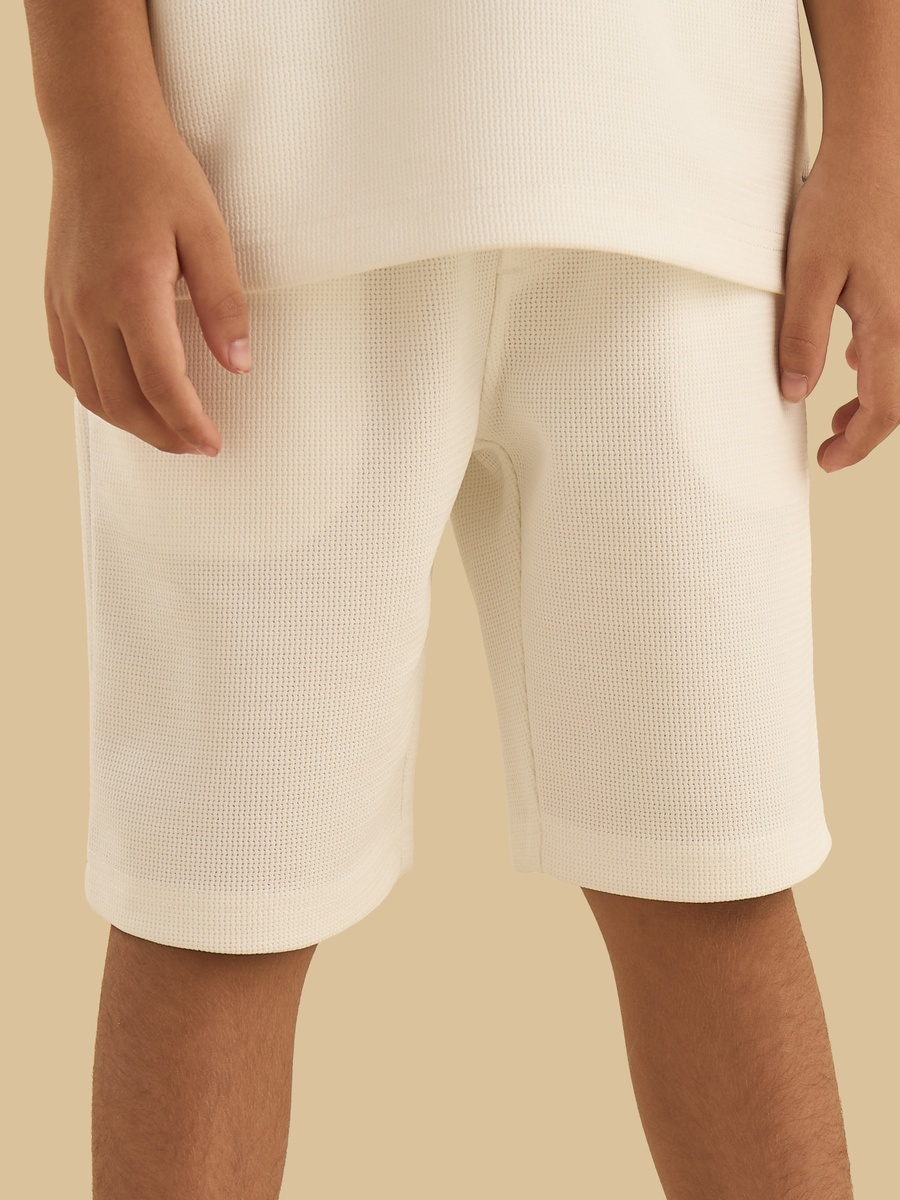 La Embroidered Polo T-Shirt and Shorts Set