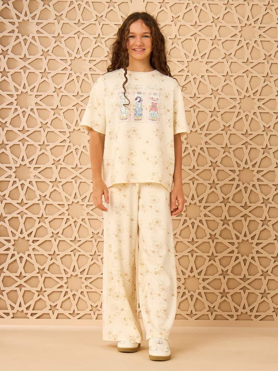 Cardcaptor Sakura Print Oversized T-Shirt