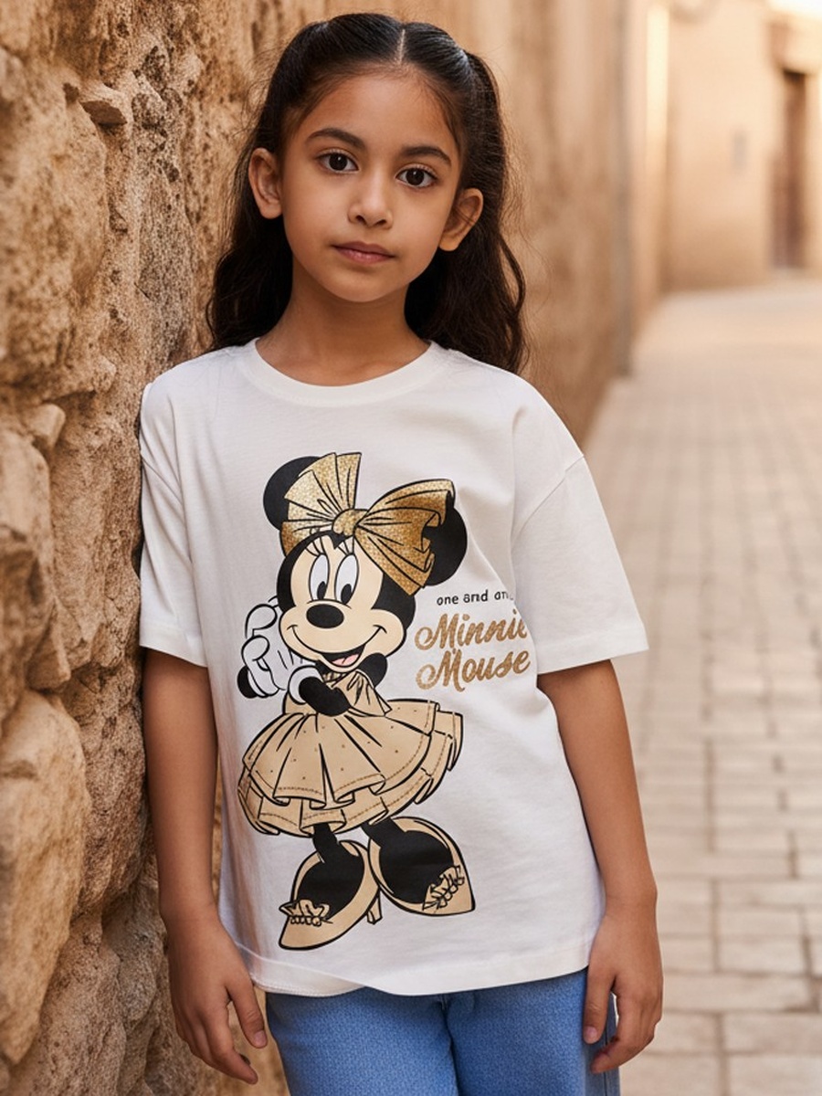 تيشيرت قطن بطبعات