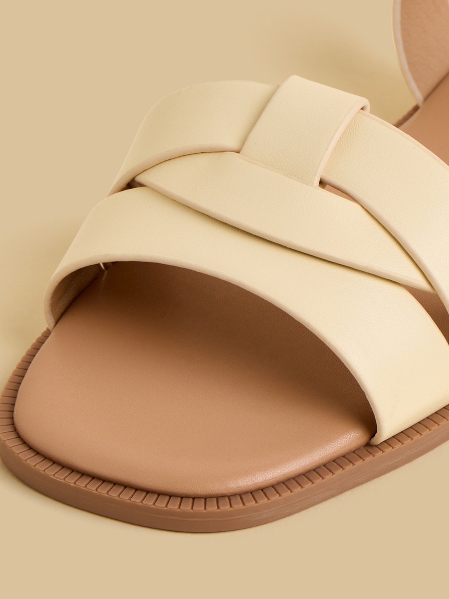 Sandals with Hook and Loop Closure