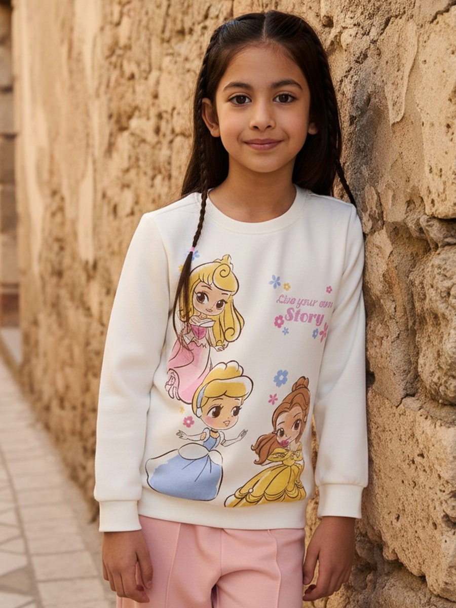 Princess Print Sweatshirt