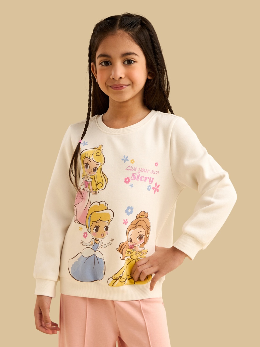 Princess Print Sweatshirt