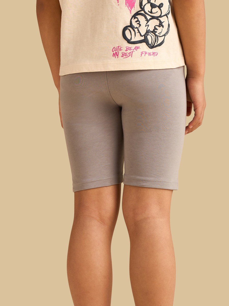 Bear Print Shorts