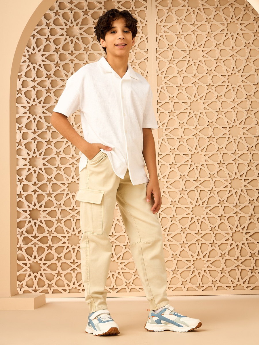 Mid-Rise Cargo Joggers