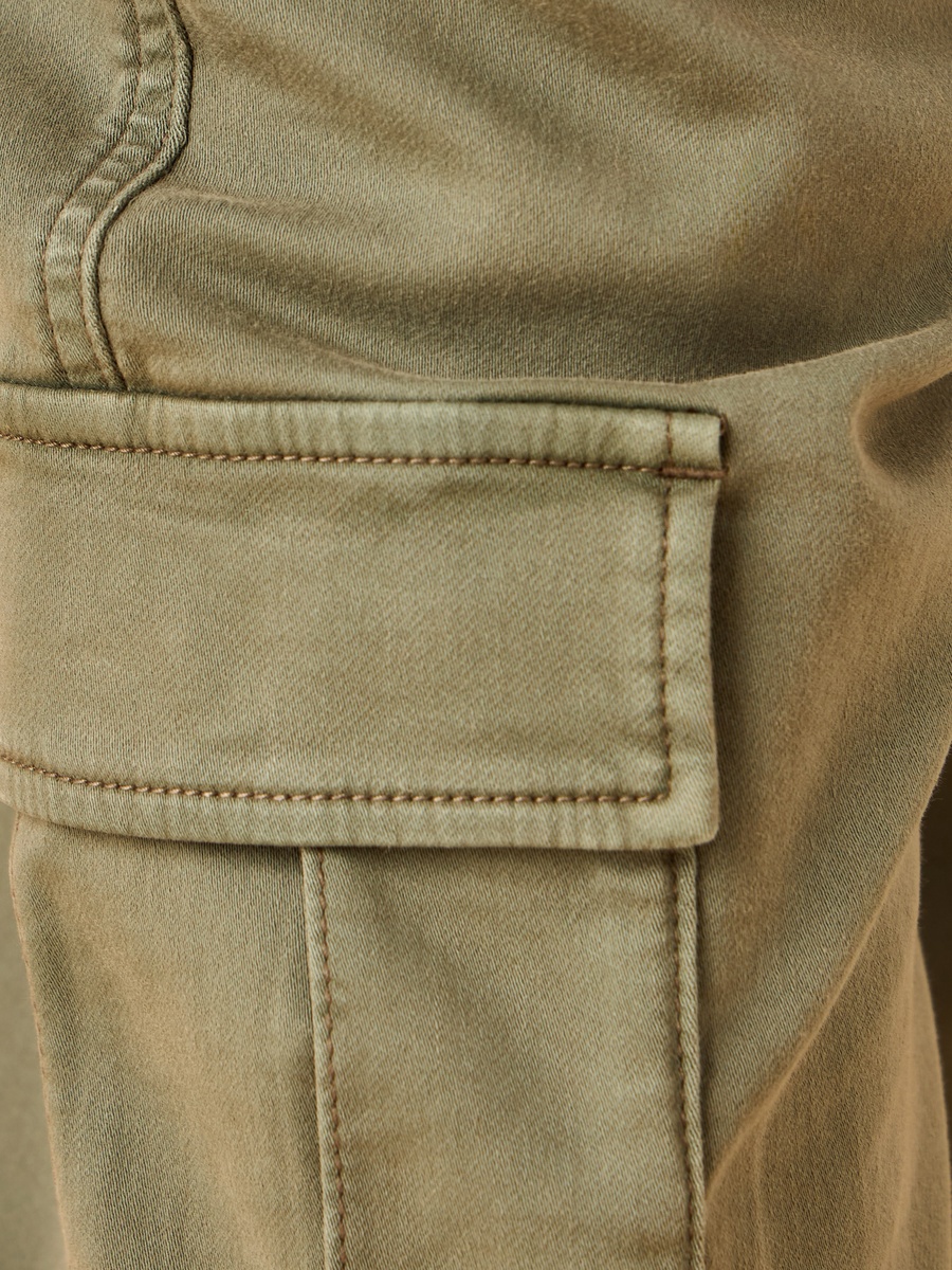 Mid-Rise Cargo Joggers