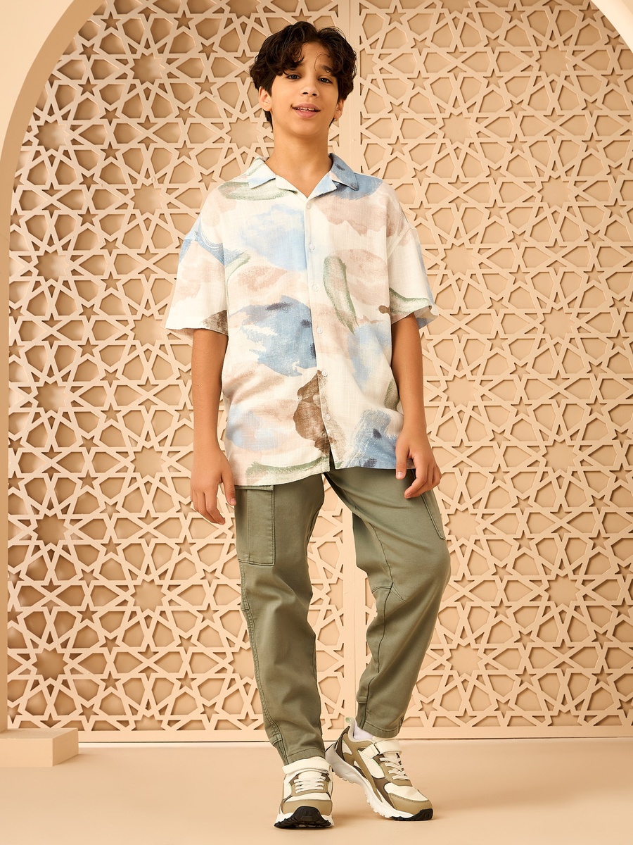 Mid-Rise Cargo Joggers