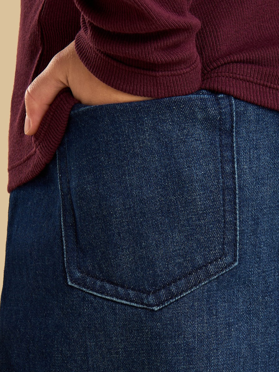 Embellished Wide Leg Jeans