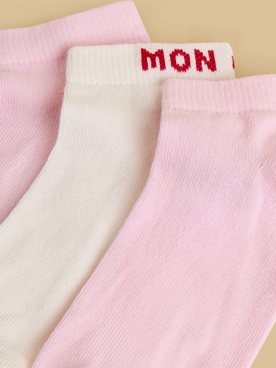 Pack of 3 - Assorted Ankle Length Socks