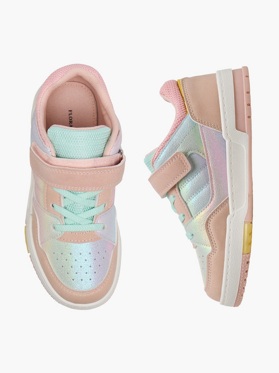 Hook and Loop Closure Ankle Sneakers