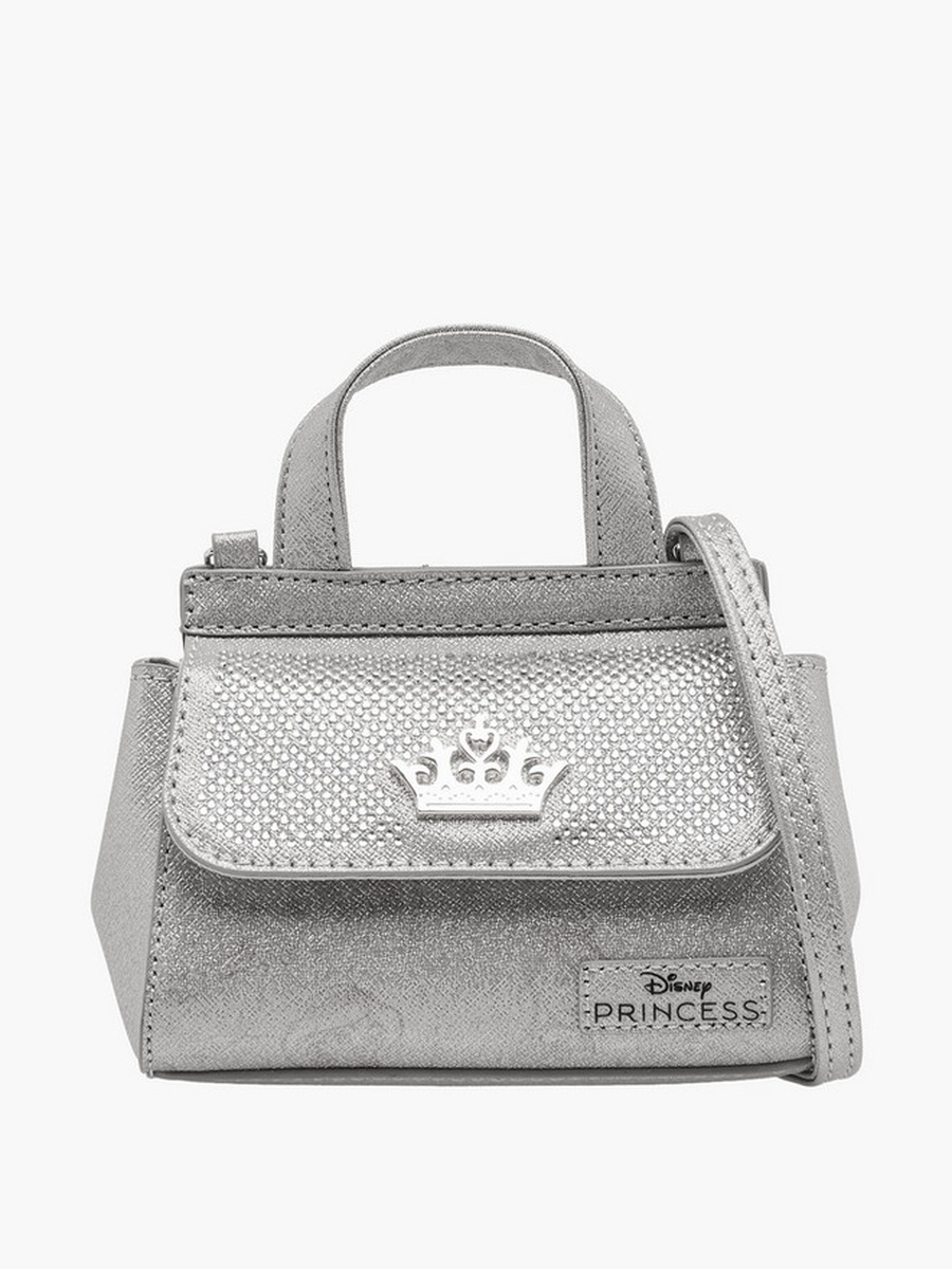 Embellished Crossbody Bag with Flap Closure -  W 11 x  D 6 x  H 12 cm