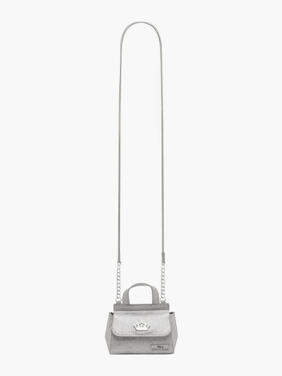 Embellished Crossbody Bag with Flap Closure -  W 11 x  D 6 x  H 12 cm