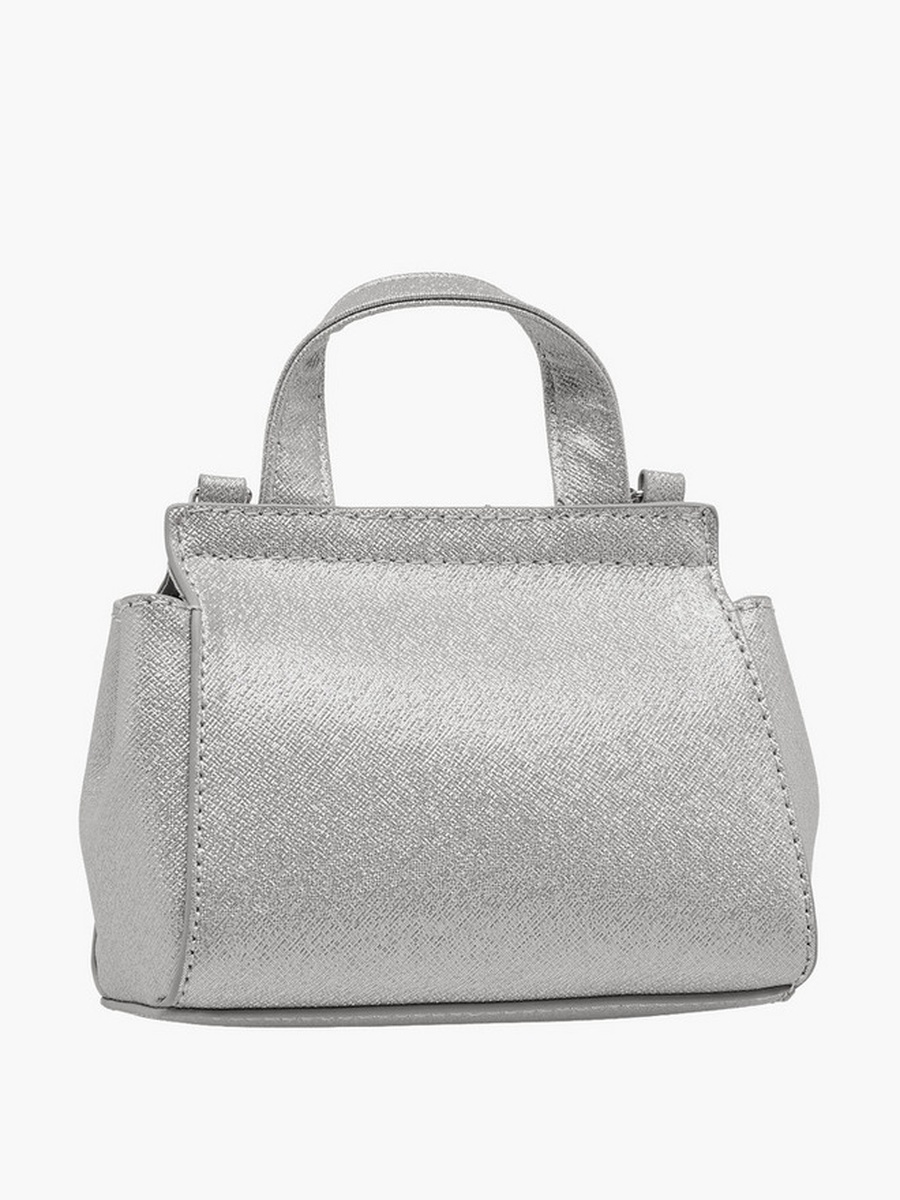 Embellished Crossbody Bag with Flap Closure -  W 11 x  D 6 x  H 12 cm