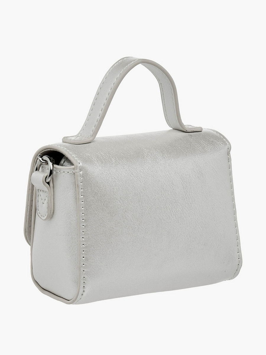 Bow Embellished Crossbody Bag with Chain Strap  -  W 14 x  D 4.5 x  H 10 cm