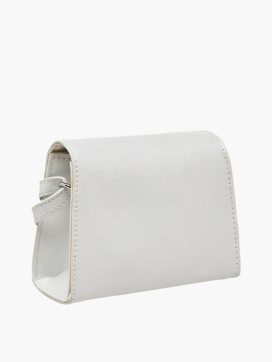 Bow Embellished Crossbody Bag with Hairband Set  -  W 14 x  D 4.5 x  H 10 cm