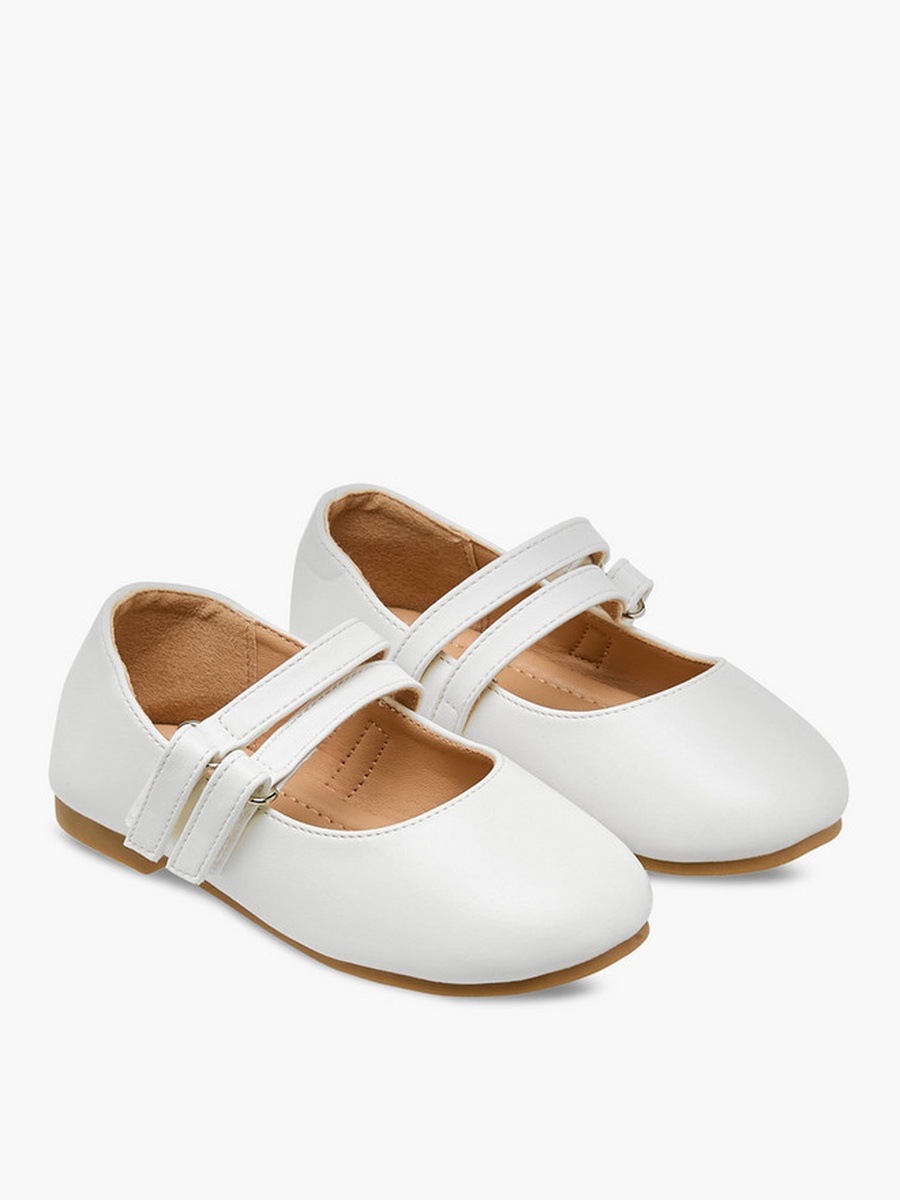 Hook and Loop Ballerina Shoes