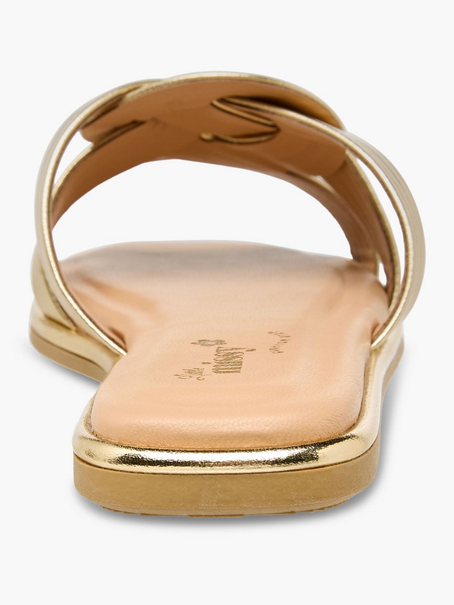 Knotted Slip-On Sandals