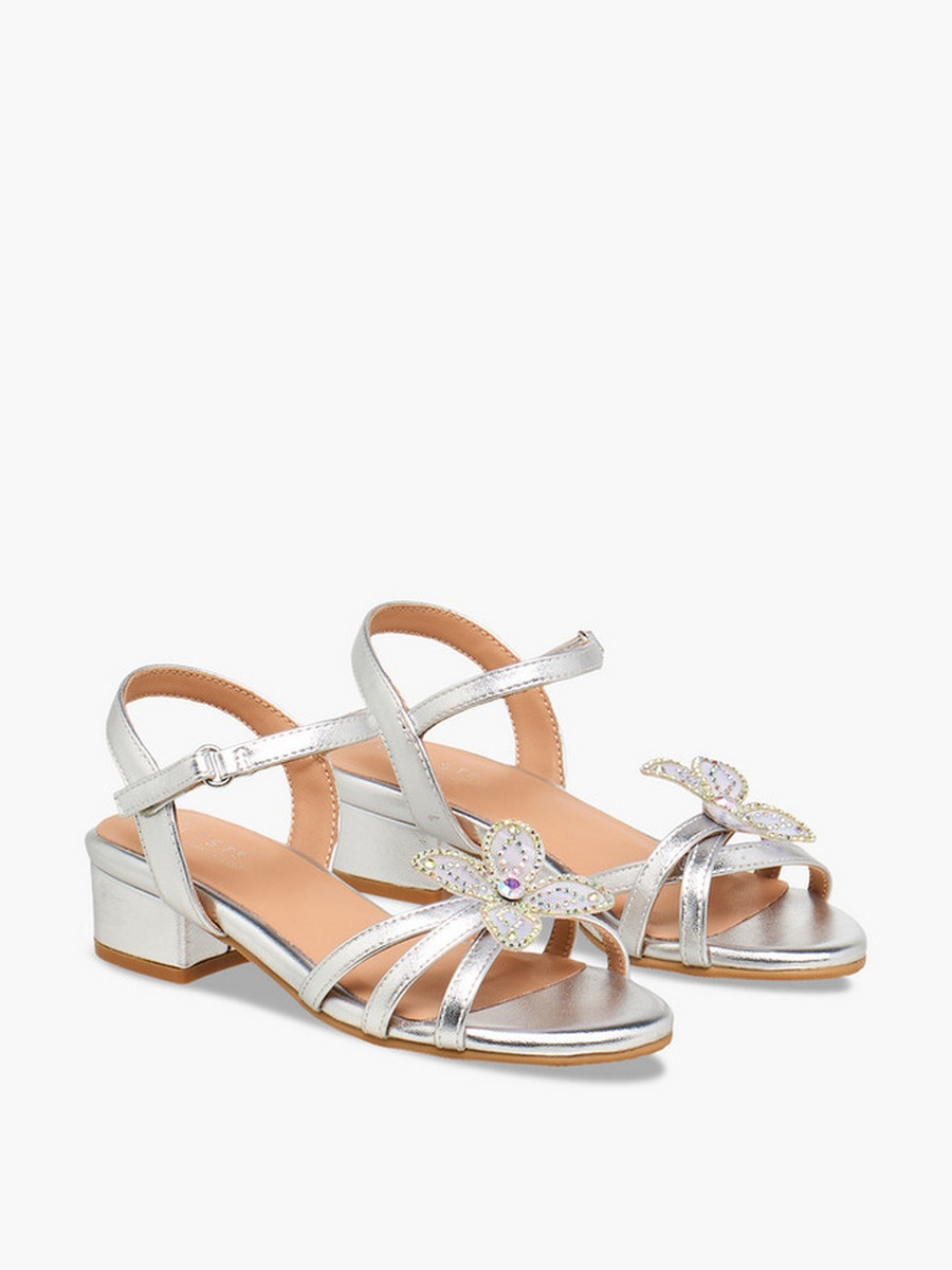 Block Heel Ankle Strap Sandals 