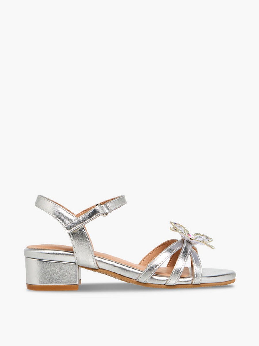 Block Heel Ankle Strap Sandals 