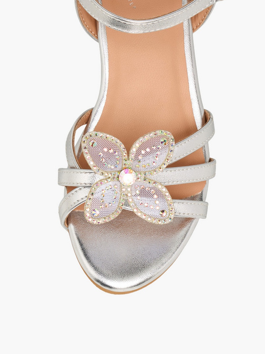 Block Heel Ankle Strap Sandals 